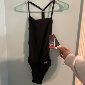 NEW speedo black swim suit